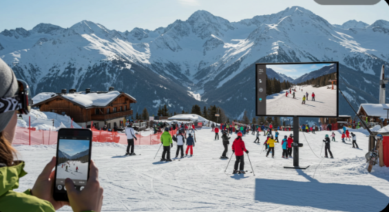 transfert station de ski